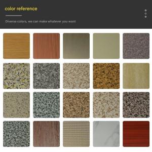 Villa Exterior Cladding Marble Aluminium Composite Panel Honeycomb Fireproof