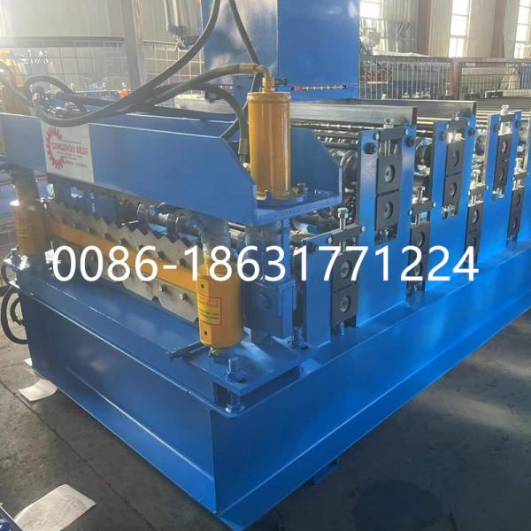 0.3-0.8mm Gymnasiums Roofing Sheet Roll Forming Machine