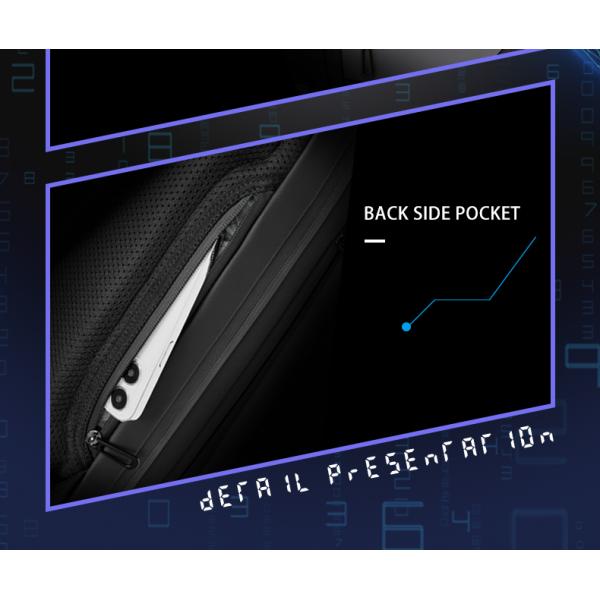 Softback Waterproof Business Backpack With USB Customized Logo