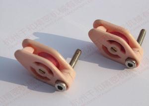 China High polish Ceramic Wire Guide Pulley HRA88 hardness for coil winding machine wholesale
