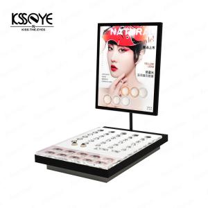 China Personalised Counter Top Contact Lens Accessories Holder Display Case wholesale