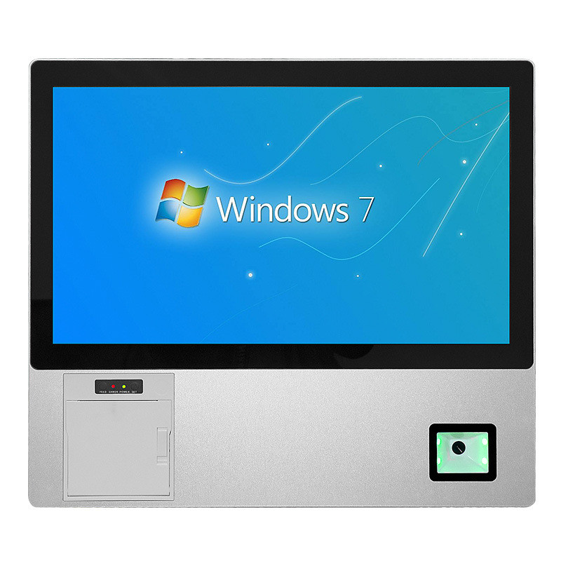 Rugged 18.5 Inch 21.5 Inch LED Touch Screen Panel PC All In One Computer Station