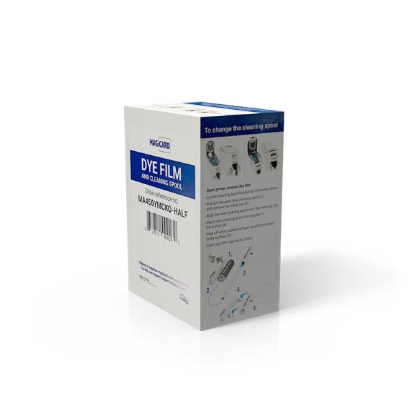 Magicard Dye Film And Cleaning Spool Ma450 For ENDURO3E Made in UK