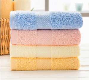 China Personlised luxury organic cotton face terry cloth towels sale wholesale