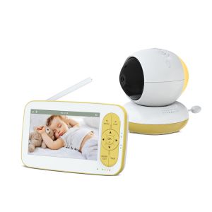 China 5 Inch Smart Baby Monitor with Pan-Tilt Night Vision and Two-Way Audio wholesale