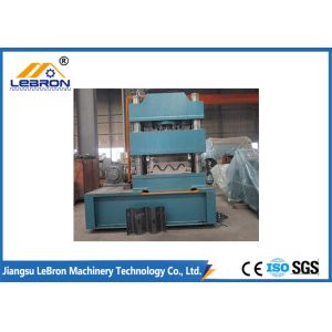 China Highway Corrugated Steel Guardrail Roll Forming Machine 2018 New Type Roll Forming Machine PLC Control wholesale