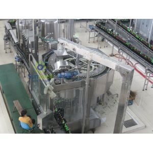 China Rotary Automatic Beer Filling Machine , Multi-Head Volumetric Filling Machine on sale