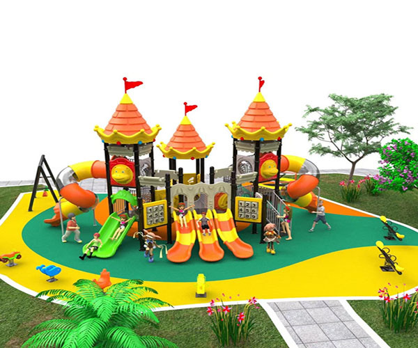 China Staticproof Kids Playground Slide , Large Plastic Tube Slides Fadeless wholesale