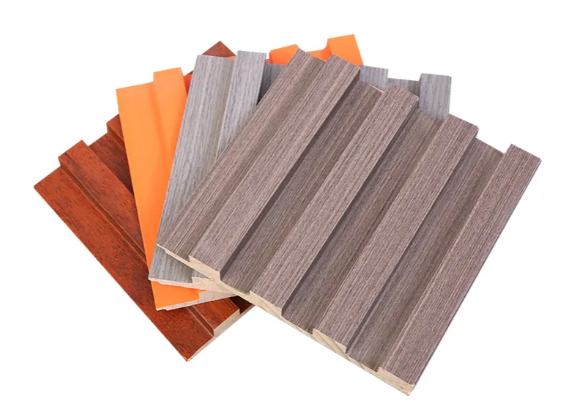 High capacity PVC WPC decking floor extrusion line with laminating film surface treatment with conic twin scerw extruders