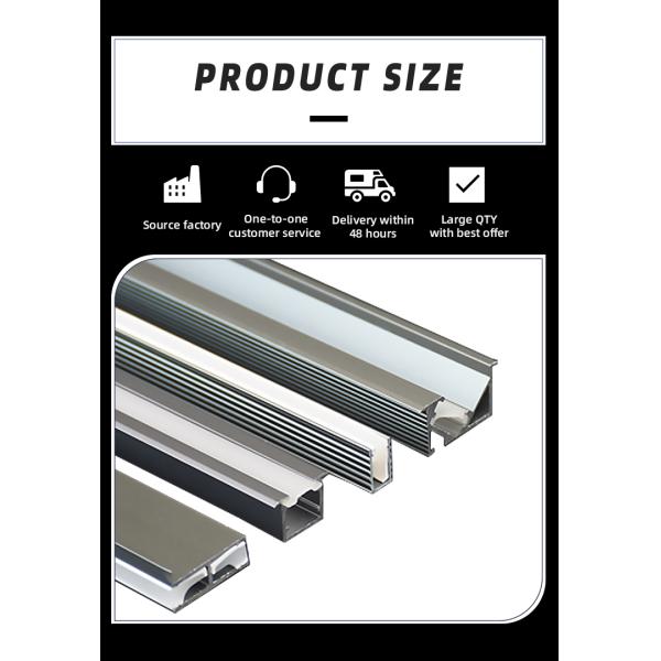 17x4mm Led Aluminum Channel Profile Curved Bendable Led Strip Light Profile