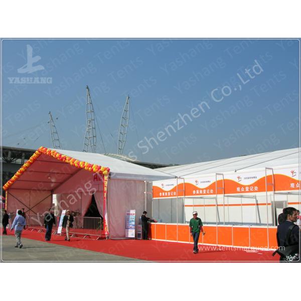 Professional White Commercial Event Marquee Hire 100 km / h Wind Load