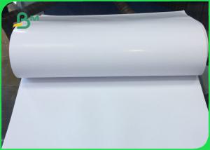 China One Side Coated C1s Art Paper / C1S Label Paper For Drinking Bottle Label Printing wholesale