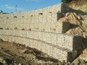 China Construction Wire Gabion Basket Stone For Retaining Wall Construction wholesale