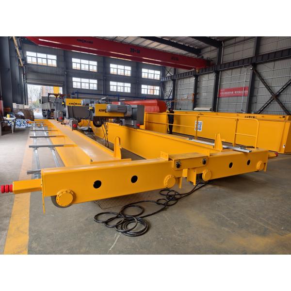 Workshop Electric Double Girder Overhead Crane 20 Ton Span 22m
