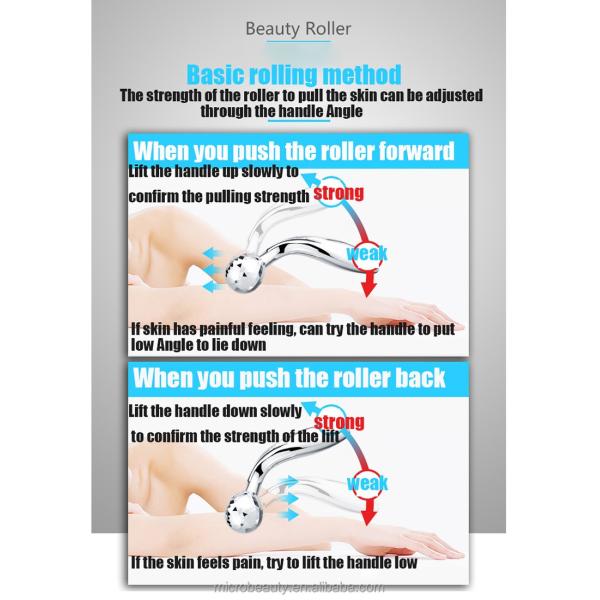 Handheld 3D Face Lift Roller Massager Wireless Remote Control Body Shaping Massager