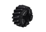 Right Hand Crossed Helical Drive Gear M0.5 16T 20°Helix Angle S45C