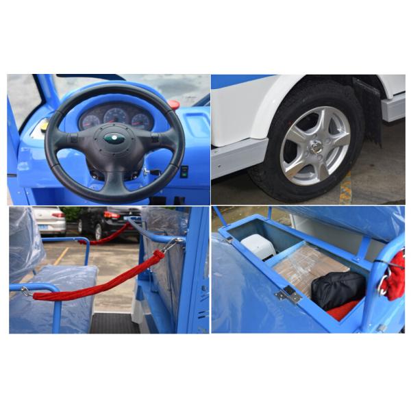 72V 5KW DC System 14 Passengers Cheap Electric Sightseeing Bus Cartoon Design Electric Car