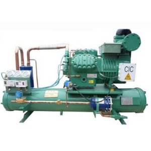 China 4TES-12Y 12HP Water Cooled Refrigeration Unit  Compressor Condensing Unit on sale