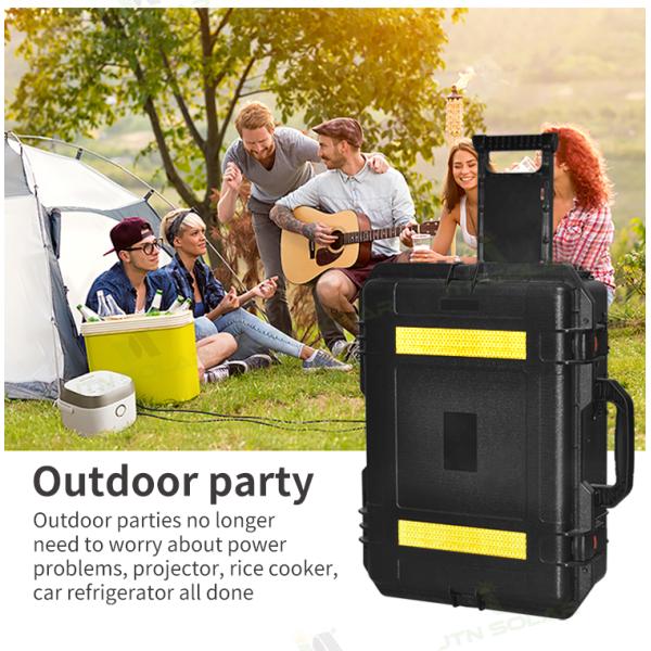 Home Emergency Lifepo4 Lithium Power Station Solar Generator 5Kw 5000W