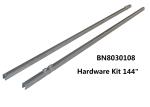 Theft Preventing Pallet Rack Security Enclosure 12' Long 42 Inch Deep 8' High