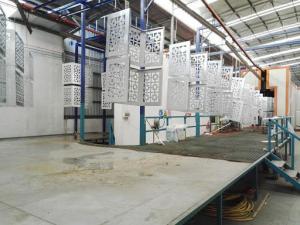 China Silver Custom Air Conditioner Panel Cover Aluminium Polishing Ventilation wholesale