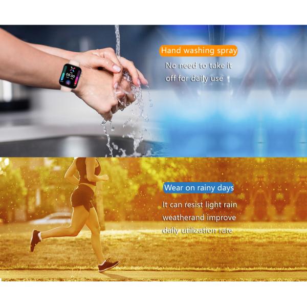 2021 Original IWO YY21 Smart Watch Call 44mm Fitness Tracker Heart Rate Monitor Blood Pressure SmartWatch IOS Android P