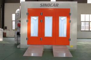 China 2 Stage Filter Furniture Paint Booth Down Draft Booth With Durable Steel on sale