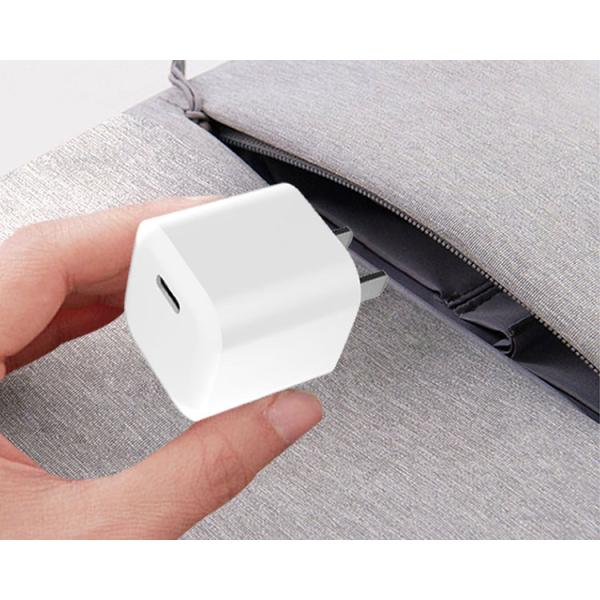 Type C USB Wall Chargers 20W Portable PD QC3.0 33*33mm