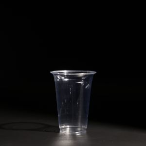 China 10oz Clear Plastic Disposable PET Cup Drinking Cups With Lid wholesale