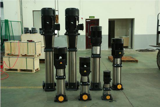 Booster Multistage Centrifugal Pressure Pump Inline Vertical 220V-380V