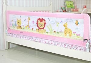 China Aluminum 150cm portable Baby Bed Rails For Bunk Beds With Woven Net on sale