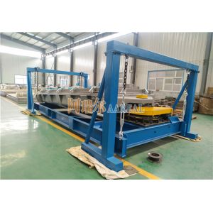 China Rotex Gyratory Screen Machine Stainless Steel 3 Deck 1800*4000mm Silicone Balls Mesh Cleaning on sale