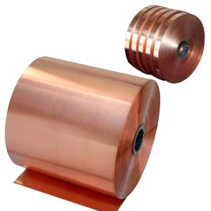 China Making Cast Resin Metal Foil Roll Transformer OFC Pure Copper Foil Roll 1000mm wholesale