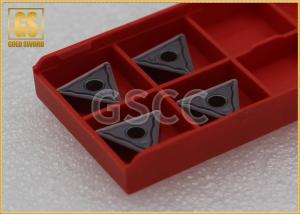 China Hardness Carbide Lathe Inserts , Triangle Carbide Inserts For Aluminum wholesale