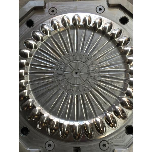 32 Cavities Custom Plastic Injection Molding Molds One - Time Use Spoon Fork