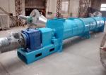 Environment Protection Continuous Ribbon Blender For Sludge / Waste Treatment