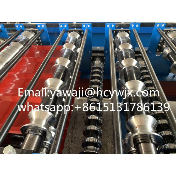 Chain Drive Double Deck Roll Forming Machine for PPGI / GI Material Material Type