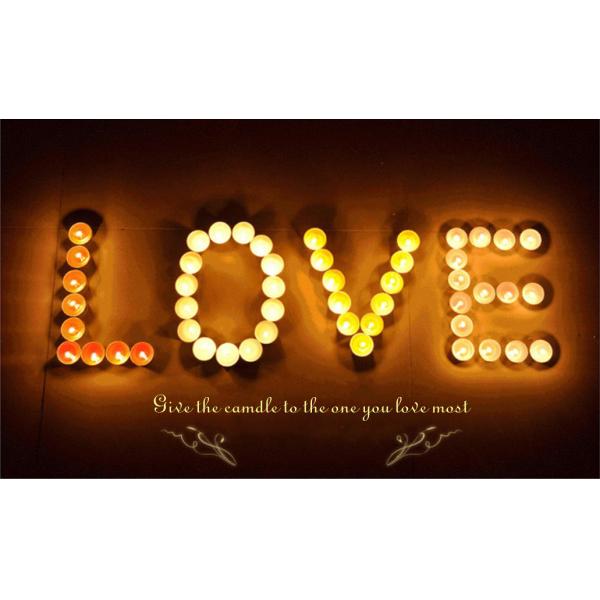 Scented Tealight Candle Home Scented Candles Customized Fragrance For Birthday / Wedding