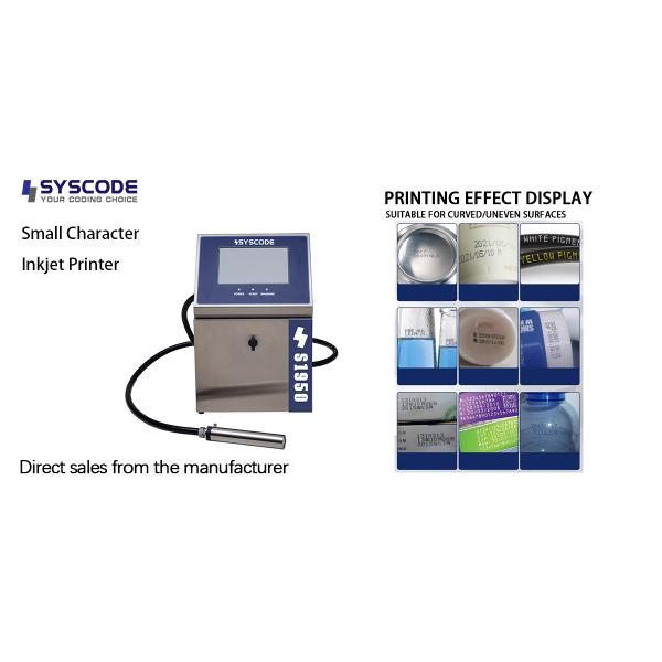 High-Resolution Industrial Inkjet Coder - Low-Maintenance Design for Clear, Durable Production Date & Batch Coding