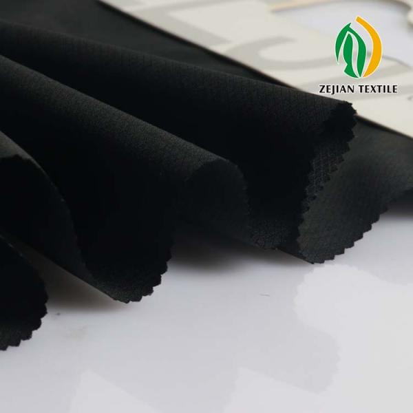 Ocean Recycled Diamond Jacquard Recycled Polyester Fabric for garment