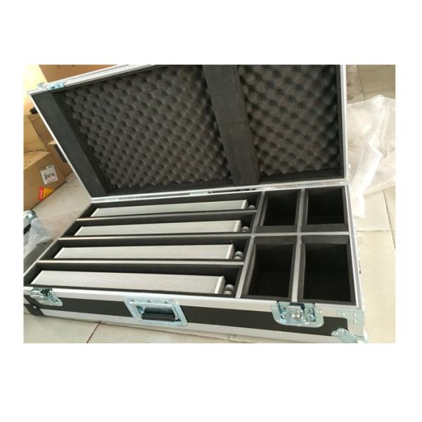 Black Portable Tower Aluminium Acoustic Sound System For Band