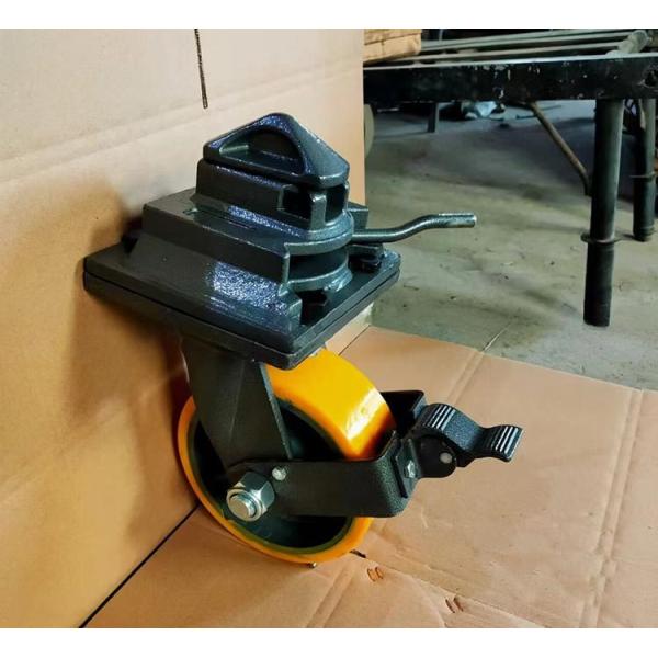 3 Ton Heavy Duty Caster ISO Sea Shipping Container Caste Wheels Swivel within Building Material Shops and Plate Casters