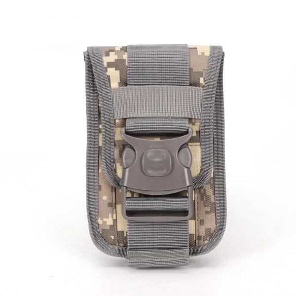 Outdoor Phone Hanging Tactical Waist Bag 6 Inch With Molle System And Wallet