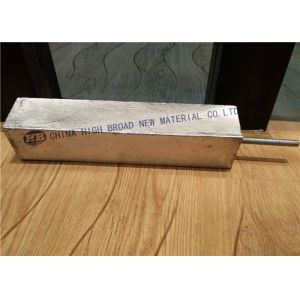 Buy cheap Low Potential high potential Magnesium anode with fillings AZ63 from wholesalers