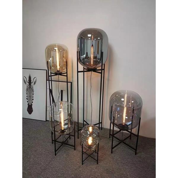 Elegant Home Decor Black Industrial Floor Lamp For Living Room Floor Standing Lamp