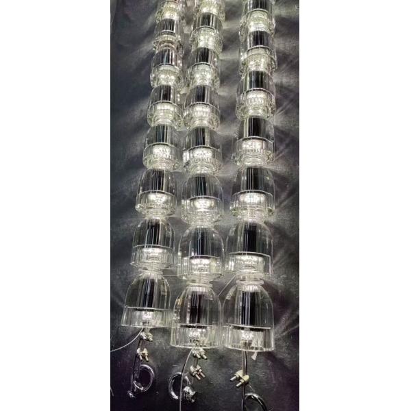 Hotel Lobby Villa Staircase Custom Project Chain Chandelier Custom LED Pendant Lamp