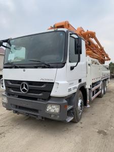 China 49M 3Axle Used Cement Pump Truck Machinery Concrete Equipment on sale