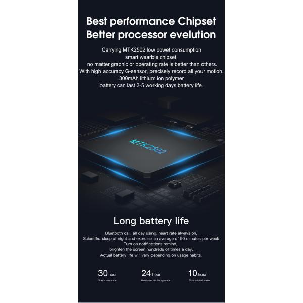 L13 Ble Call 1.3 Inch Touch Screen IP68 Waterproof Smart Watch