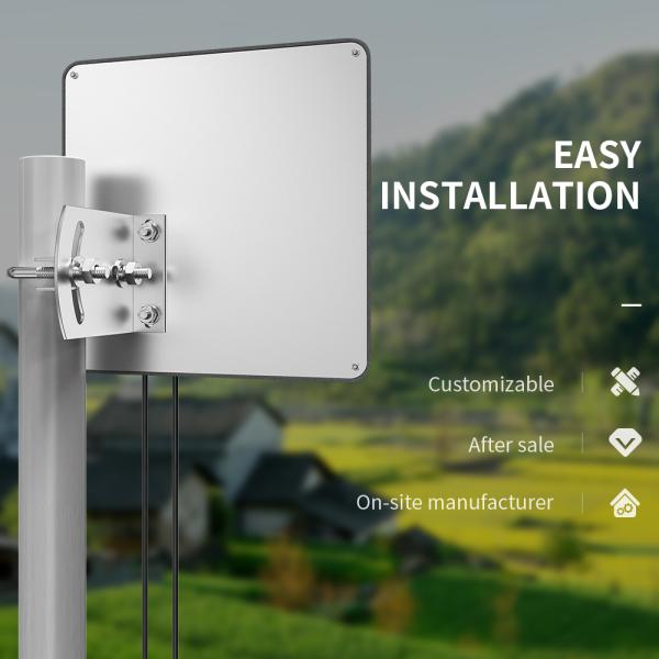2.4g 5g LTE Antenna 4G Outdoor WiFi MIMO Panel Antenna 1.1kg Maximum Input Power 100W
