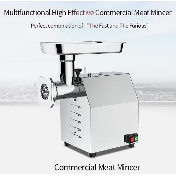 Multi Function Meat Grinder Machine Large Capacity Electric Mixer SS Fragmented Meat Machine